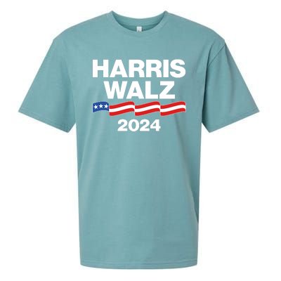 Vote Kamala Harris Tim Walz 2024 Election Sueded Cloud Jersey T-Shirt