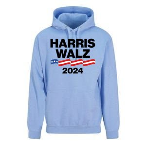 Vote Kamala Harris Tim Walz 2024 Election Unisex Surf Hoodie