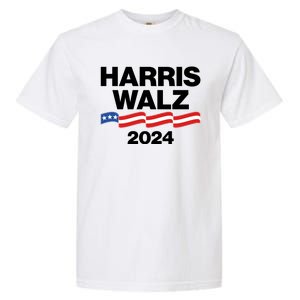 Vote Kamala Harris Tim Walz 2024 Election Garment-Dyed Heavyweight T-Shirt