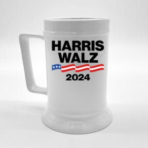 Vote Kamala Harris Tim Walz 2024 Election Beer Stein