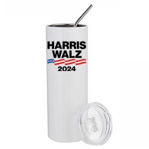 Vote Kamala Harris Tim Walz 2024 Election Stainless Steel Tumbler