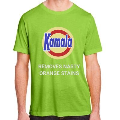 Vote Kamala Harris 2024 Removes Nasty Orange Stains Funny Adult ChromaSoft Performance T-Shirt