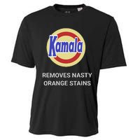 Vote Kamala Harris 2024 Removes Nasty Orange Stains Funny Cooling Performance Crew T-Shirt