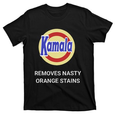 Vote Kamala Harris 2024 Removes Nasty Orange Stains Funny T-Shirt