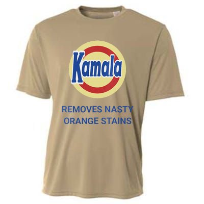 Vote Kamala Harris 2024 Removes Nasty Orange Stains Funny Cooling Performance Crew T-Shirt