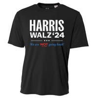 Vote Kamala Harris & Tim Walz 24 We Are Not Going Back Cooling Performance Crew T-Shirt