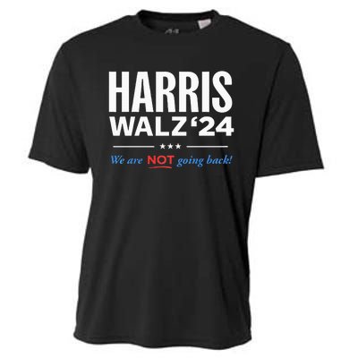 Vote Kamala Harris & Tim Walz 24 We Are Not Going Back Cooling Performance Crew T-Shirt