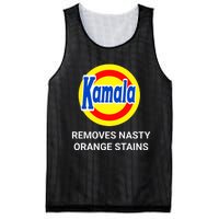 Vote Kamala Harris 2024 Removes Nasty Orange Stains Funny Mesh Reversible Basketball Jersey Tank