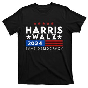 Vote Kamala Harris Tim Walz V.P Vice President 47th 2024 T-Shirt