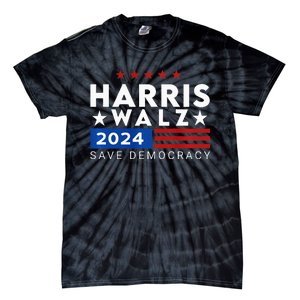 Vote Kamala Harris Tim Walz V.P Vice President 47th 2024 Tie-Dye T-Shirt