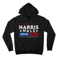 Vote Kamala Harris Tim Walz V.P Vice President 47th 2024 Tall Hoodie