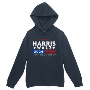 Vote Kamala Harris Tim Walz V.P Vice President 47th 2024 Urban Pullover Hoodie