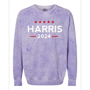 Vote Kamala Harris For Presidential Election 2024 Colorblast Crewneck Sweatshirt