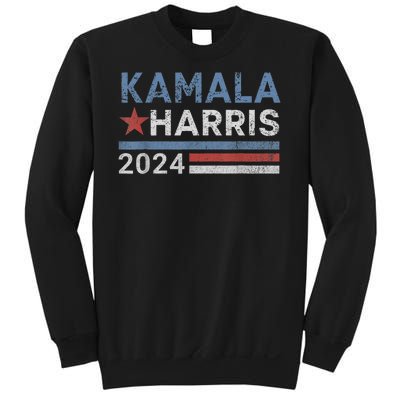 Vintage Kamala Harris 2024 For President Election Campaign Sweatshirt