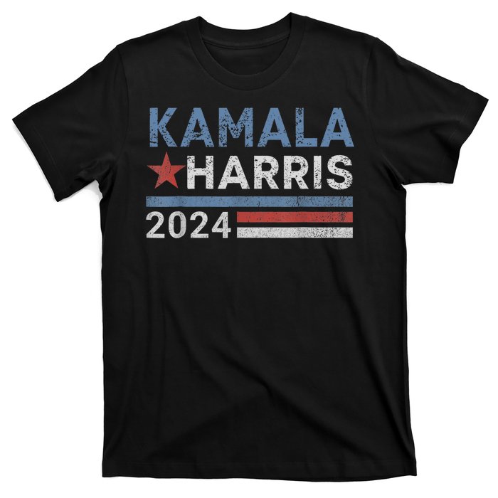 Vintage Kamala Harris 2024 For President Election Campaign T-Shirt