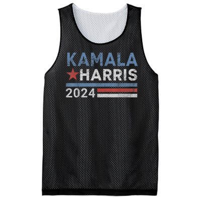 Vintage Kamala Harris 2024 For President Election Campaign Mesh Reversible Basketball Jersey Tank