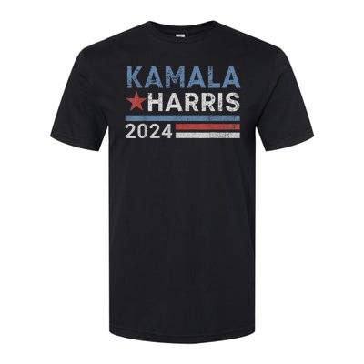 Vintage Kamala Harris 2024 For President Election Campaign Softstyle CVC T-Shirt