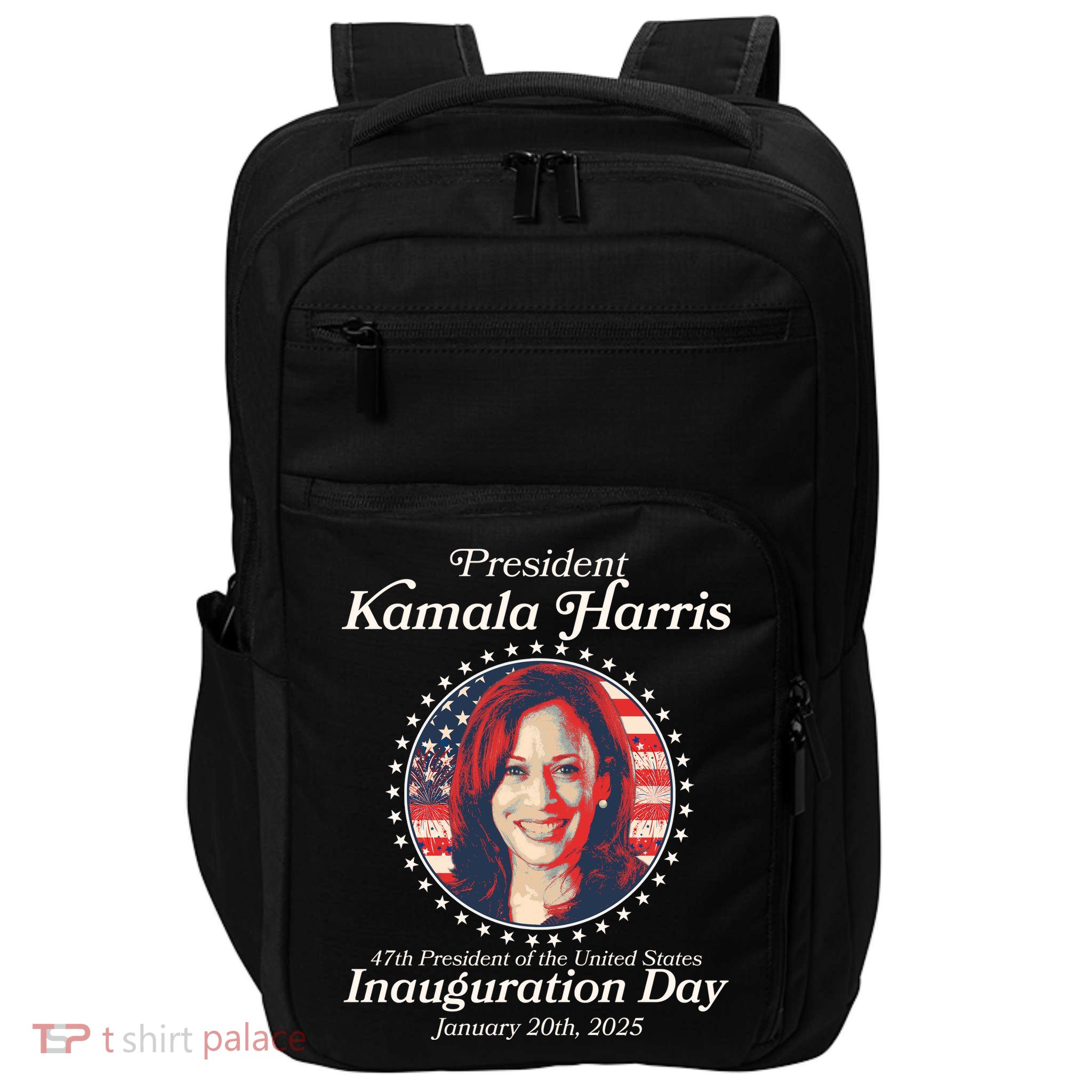 Vote Kamaia Harris 2024 Inauguration Day 2025 Impact Tech Backpack