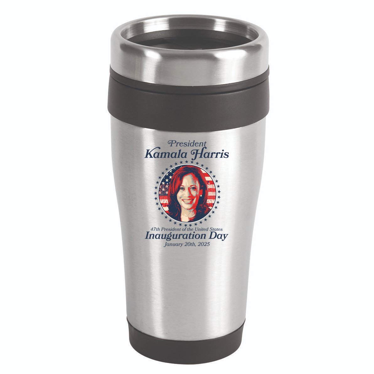 Vote Kamaia Harris 2024 Inauguration Day 2025 16oz Travel Tumbler