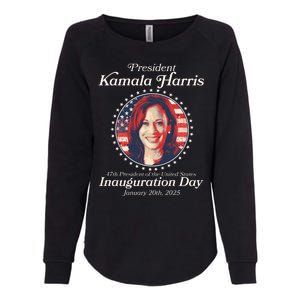 Vote Kamaia Harris 2024 Inauguration Day 2025 Womens California Wash Sweatshirt