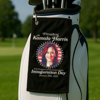 Vote Kamaia Harris 2024 Inauguration Day 2025 Golf Towel
