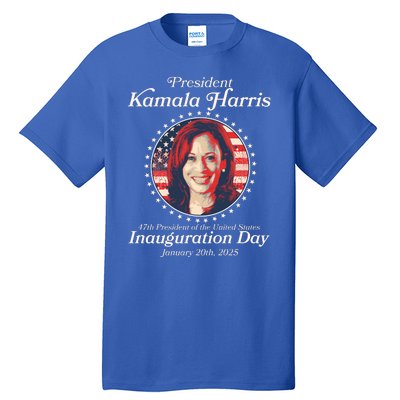 Vote Kamaia Harris 2024 Inauguration Day 2025 Tall T-Shirt