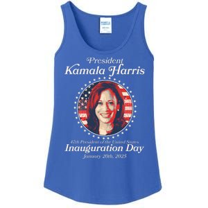 Vote Kamaia Harris 2024 Inauguration Day 2025 Ladies Essential Tank