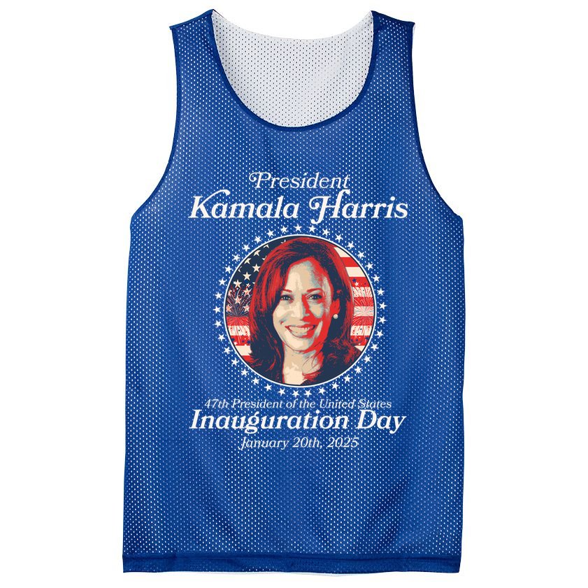 Vote Kamaia Harris 2024 Inauguration Day 2025 Mesh Reversible Basketball Jersey Tank