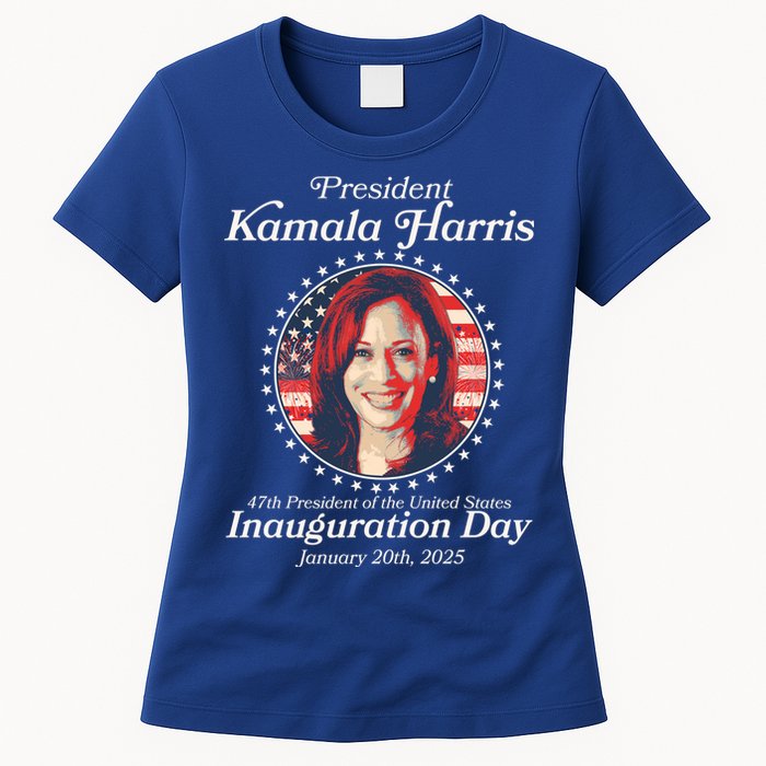 Vote Kamaia Harris 2024 Inauguration Day 2025 Womens T-Shirt