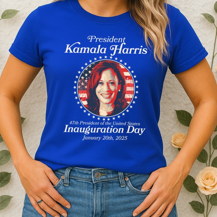 Vote Kamaia Harris 2024 Inauguration Day 2025 Womens T-Shirt