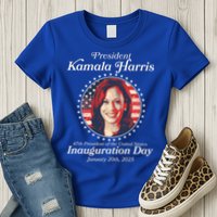 Vote Kamaia Harris 2024 Inauguration Day 2025 Womens T-Shirt