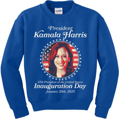Vote Kamaia Harris 2024 Inauguration Day 2025 Kids Sweatshirt