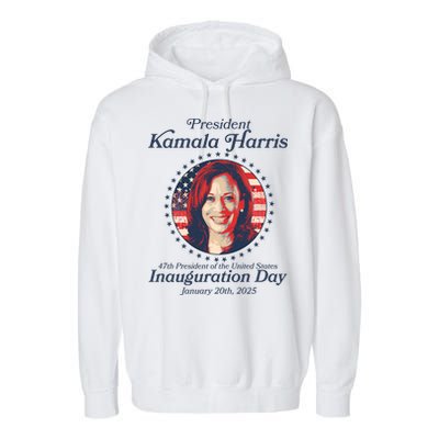 Vote Kamaia Harris 2024 Inauguration Day 2025 Garment-Dyed Fleece Hoodie