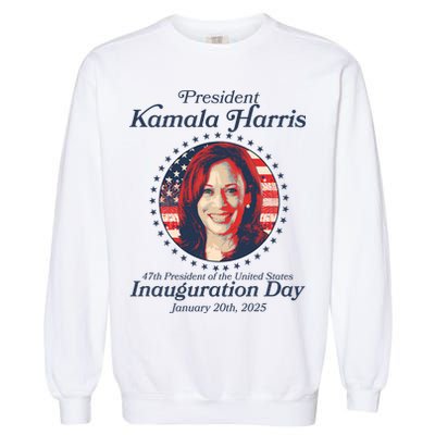 Vote Kamaia Harris 2024 Inauguration Day 2025 Garment-Dyed Sweatshirt