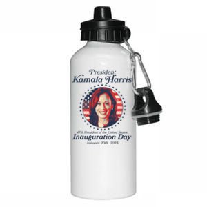 Vote Kamaia Harris 2024 Inauguration Day 2025 Aluminum Water Bottle