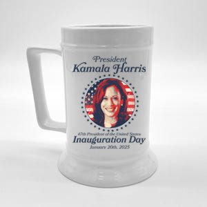 Vote Kamaia Harris 2024 Inauguration Day 2025 Beer Stein