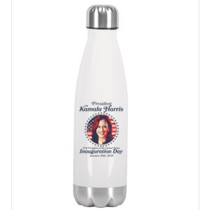 Vote Kamaia Harris 2024 Inauguration Day 2025 Stainless Steel Insulated Water Bottle