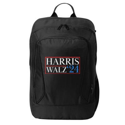 Vote Kamala Harris Tim Walz 2024 Election City Backpack