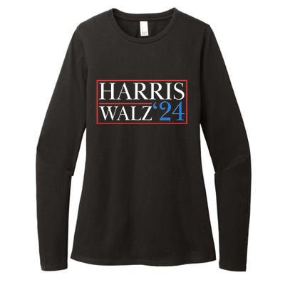 Vote Kamala Harris Tim Walz 2024 Election Womens CVC Long Sleeve Shirt