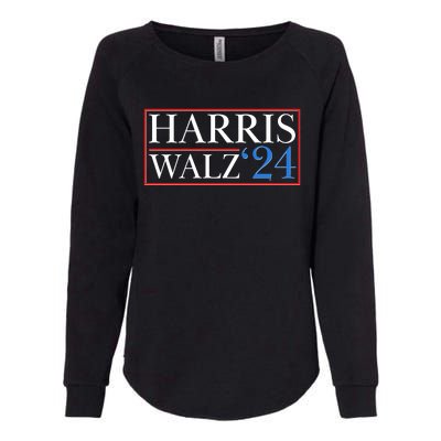 Vote Kamala Harris Tim Walz 2024 Election Womens California Wash Sweatshirt