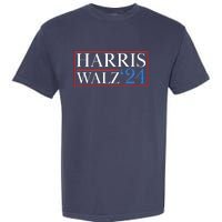 Vote Kamala Harris Tim Walz 2024 Election Garment-Dyed Heavyweight T-Shirt