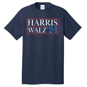 Vote Kamala Harris Tim Walz 2024 Election Tall T-Shirt