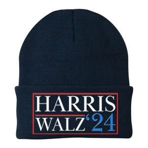 Vote Kamala Harris Tim Walz 2024 Election Knit Cap Winter Beanie