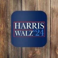 Vote Kamala Harris Tim Walz 2024 Election Coaster