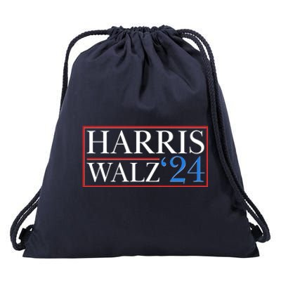 Vote Kamala Harris Tim Walz 2024 Election Drawstring Bag