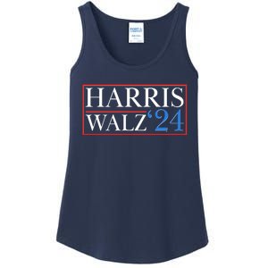 Vote Kamala Harris Tim Walz 2024 Election Ladies Essential Tank