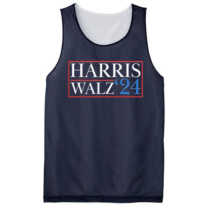 Vote Kamala Harris Tim Walz 2024 Election Mesh Reversible Basketball Jersey Tank