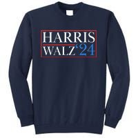 Vote Kamala Harris Tim Walz 2024 Election Tall Sweatshirt