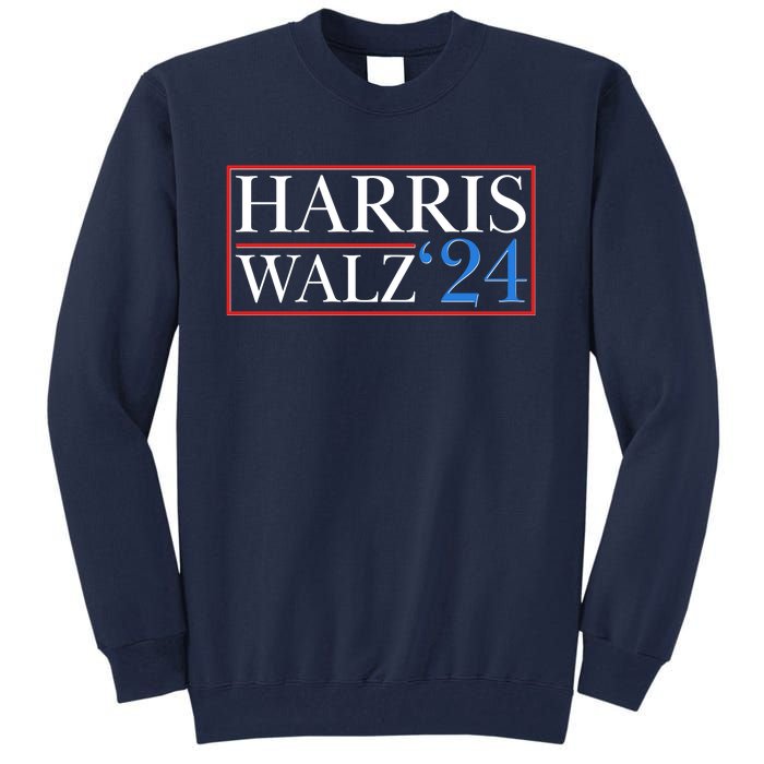 Vote Kamala Harris Tim Walz 2024 Election Tall Sweatshirt