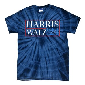 Vote Kamala Harris Tim Walz 2024 Election Tie-Dye T-Shirt